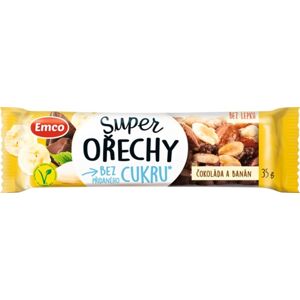 Emco Super orechy čokoláda a banán 35 g